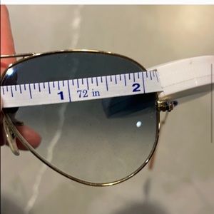 Ray ban Blue Aviator Unisex Sunglasses